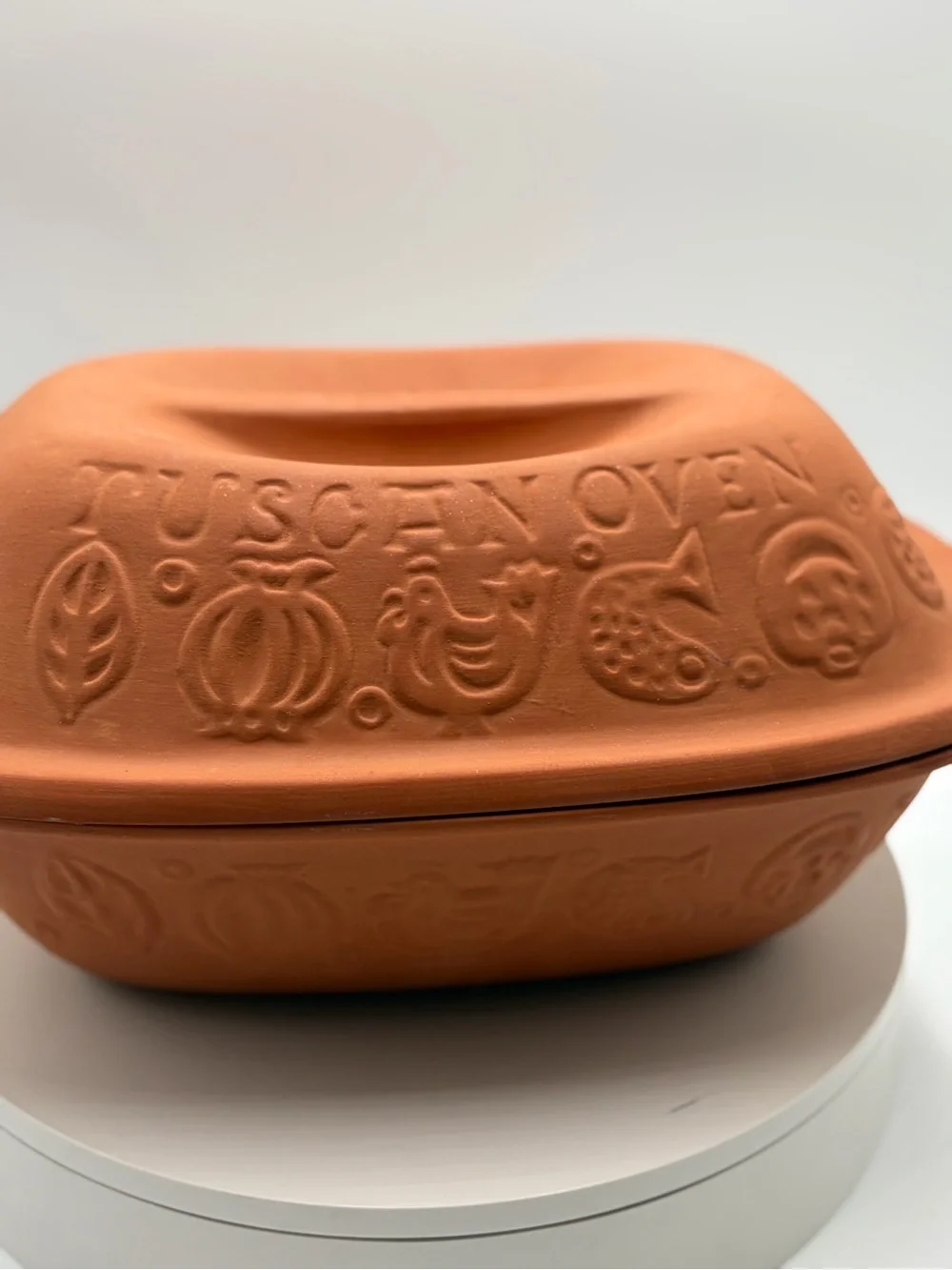 Terracotta Baker Tuscan Oven- Orange